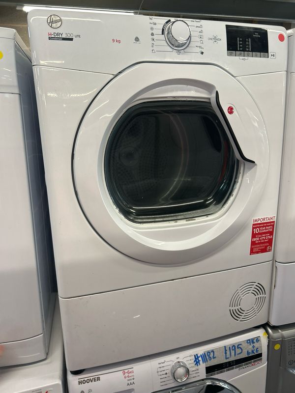 Hoover 9KG Condenser Tumble Dryer White