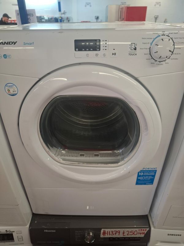 Candy CSEV9LG-80 9kg Vented Dryer White