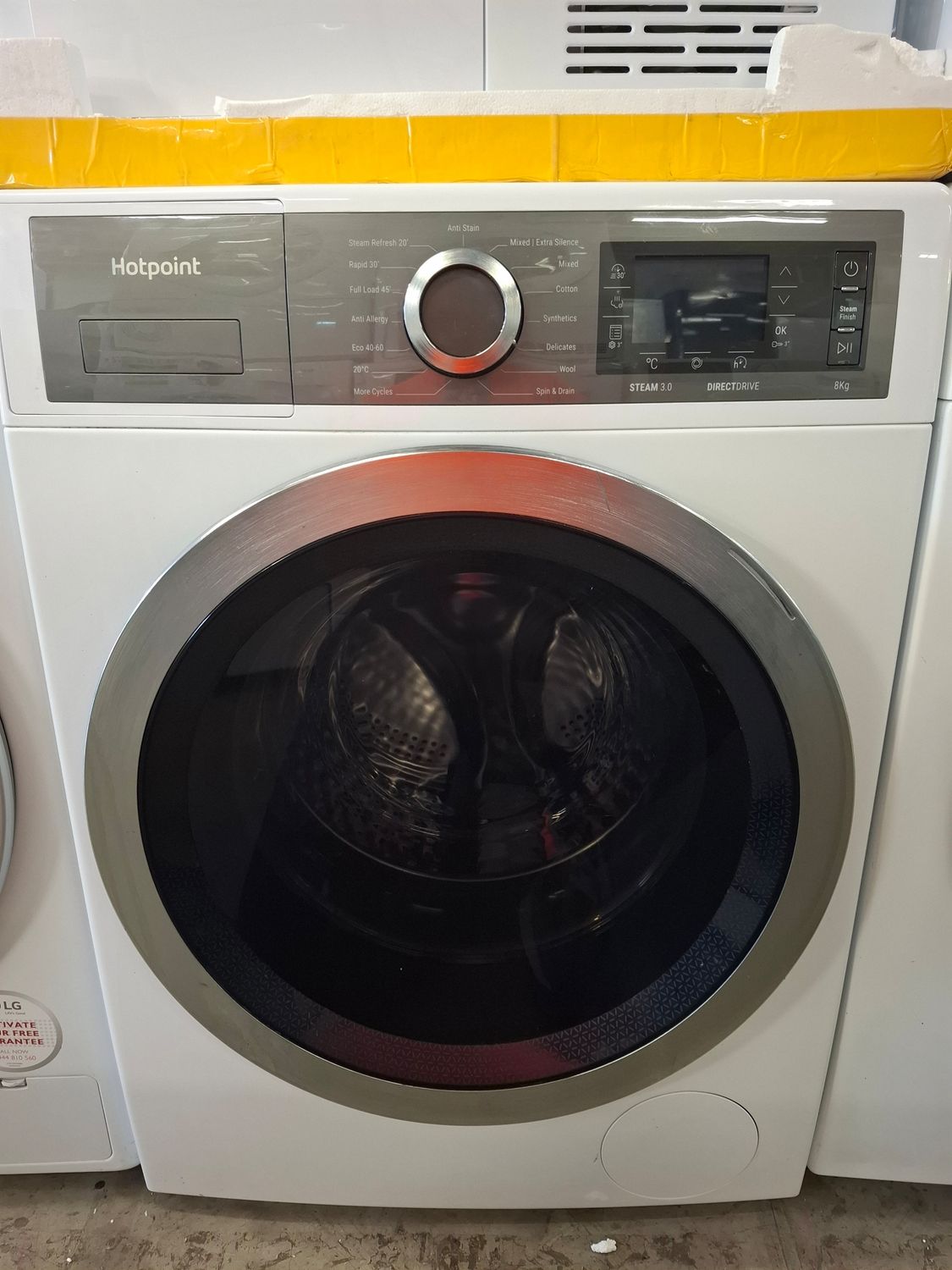 Hotpoint H6W845WB 8KG 1400RPM Washing Machine White RRP£569