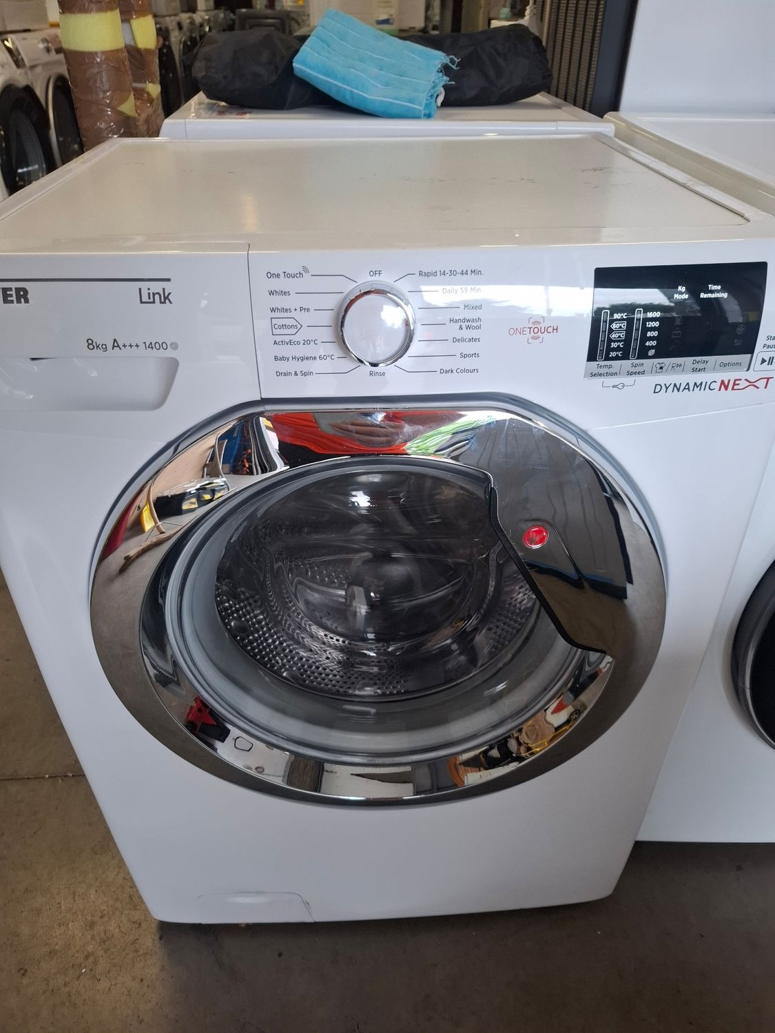 Hoover DXOC67C3 8kg 1600 Spin Washing Machine White