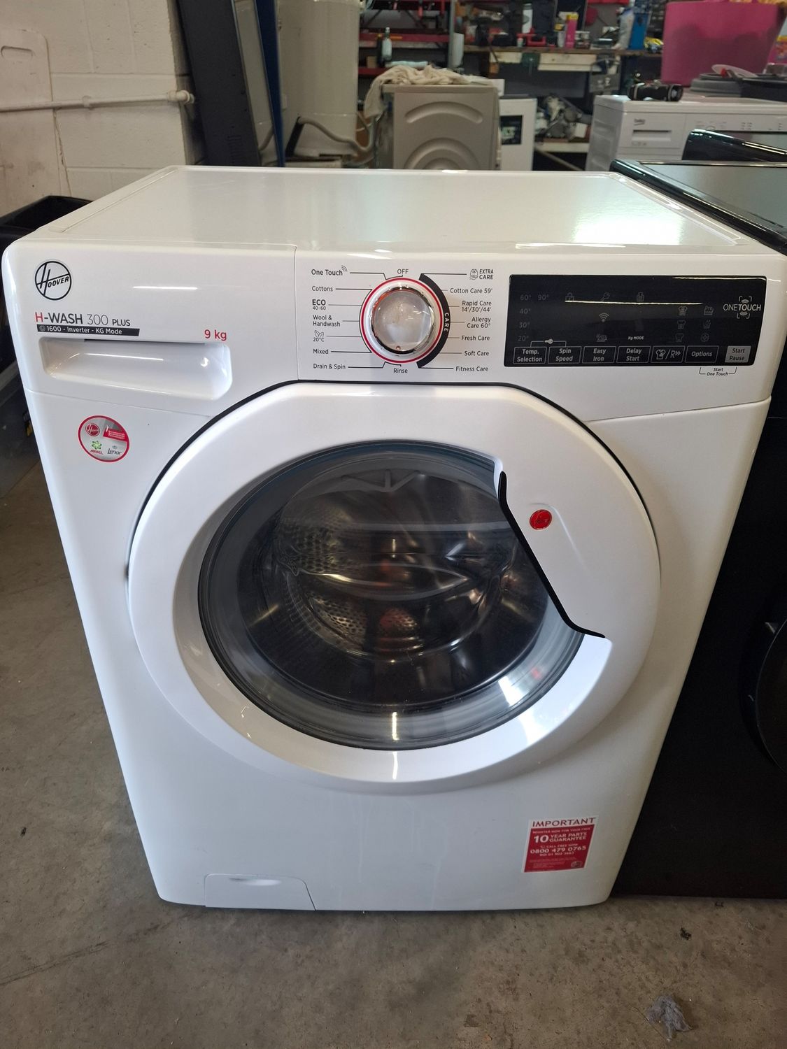 Hoover H3W69TME 9kg 1600rpm Washing Machine White