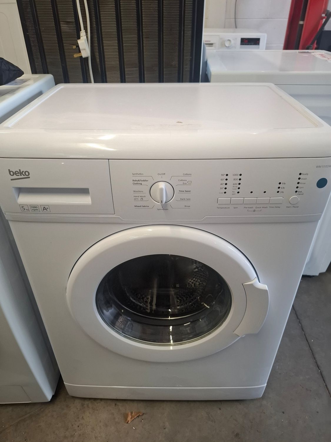 Beko 5kg 100rpm White Washing Machine 