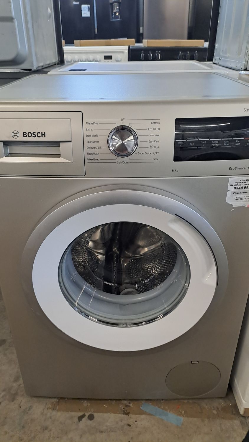 Bosch Serie 4 WAN28281GB 8kg 1400rpm Washing Machine Silver