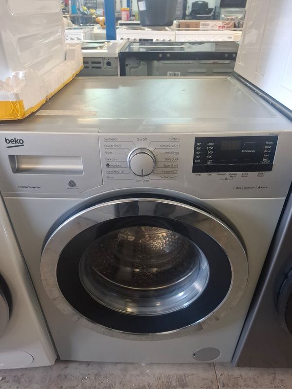 Beko WR862441S 8kg 1600rpm Washing Machine Silver