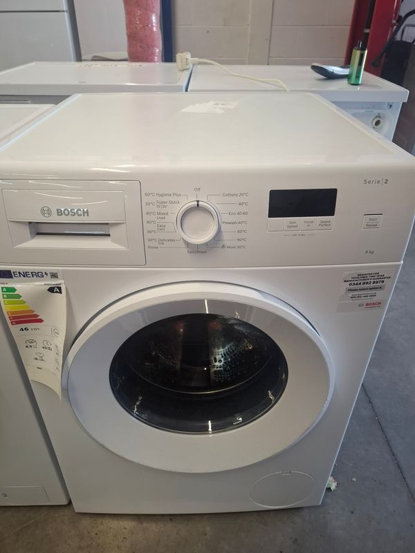 Bosch WGE03408GB 8kg 1400rpm Washing Machine White