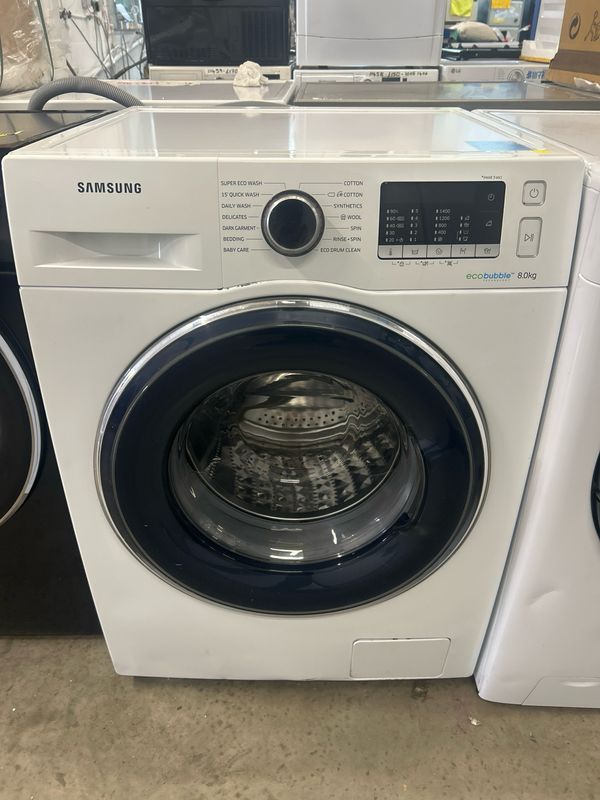Samsung WW80J5555FA 8kg 1400rpm Washing Machine White