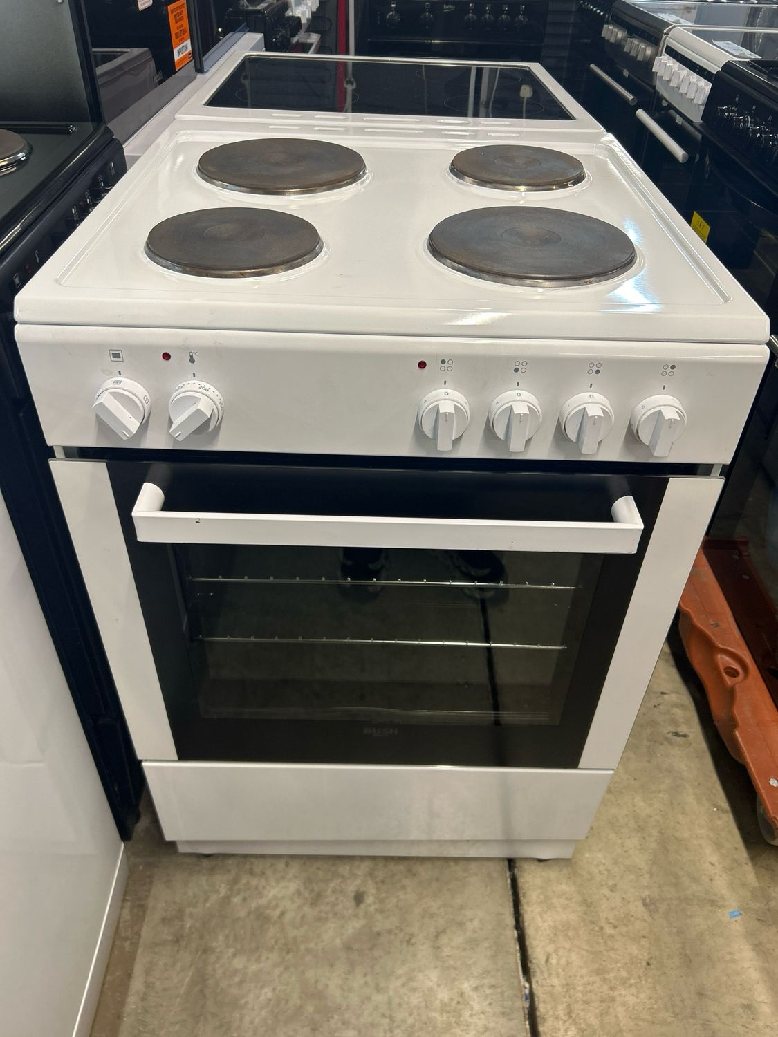 Bush DHBES60WX 60cm Electric Cooker White