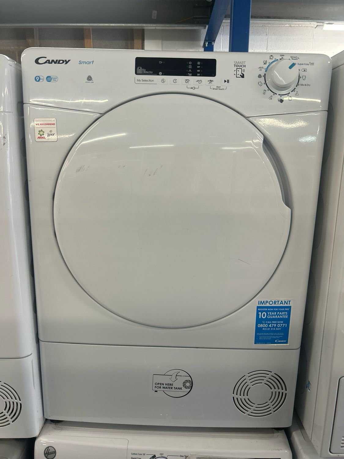 Candy CSEC9DF 9kg Condenser Dryer White