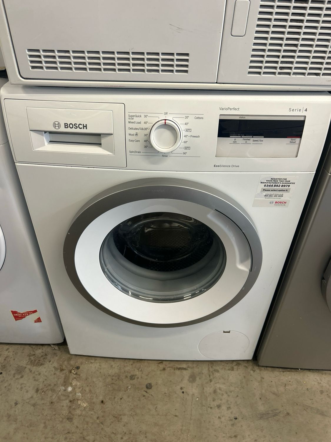 Bosch WAN28080GB 8kg 1400rpm Washing Machine White