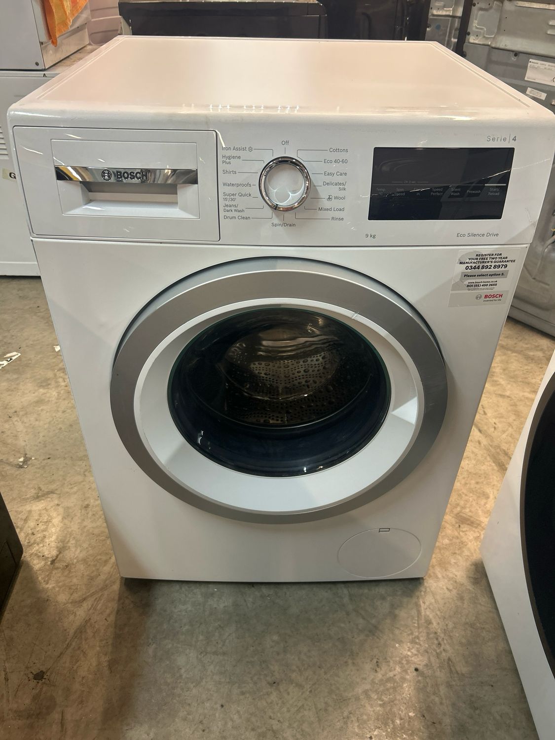 Bosch Serie 4 WAN28259GB/01 9kg 1400rpm Washing Machine White