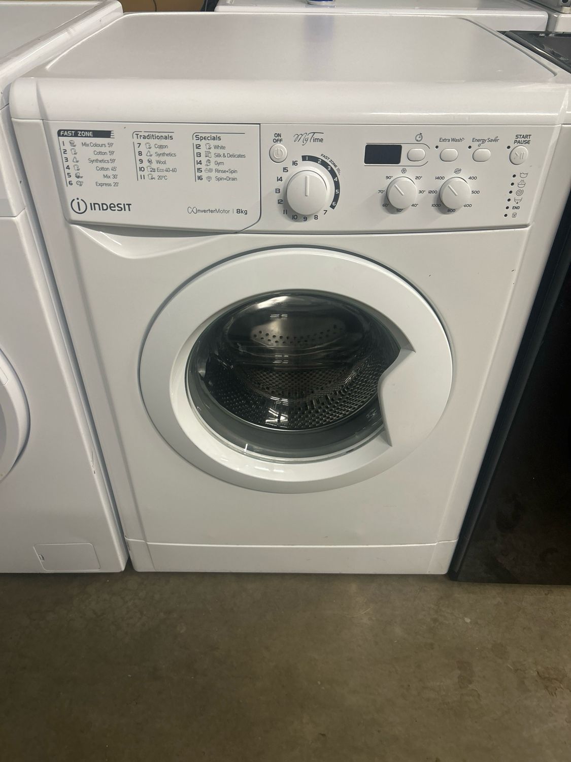 ***Indesit EWS81483 8KG 1400rpm Washing Machine White