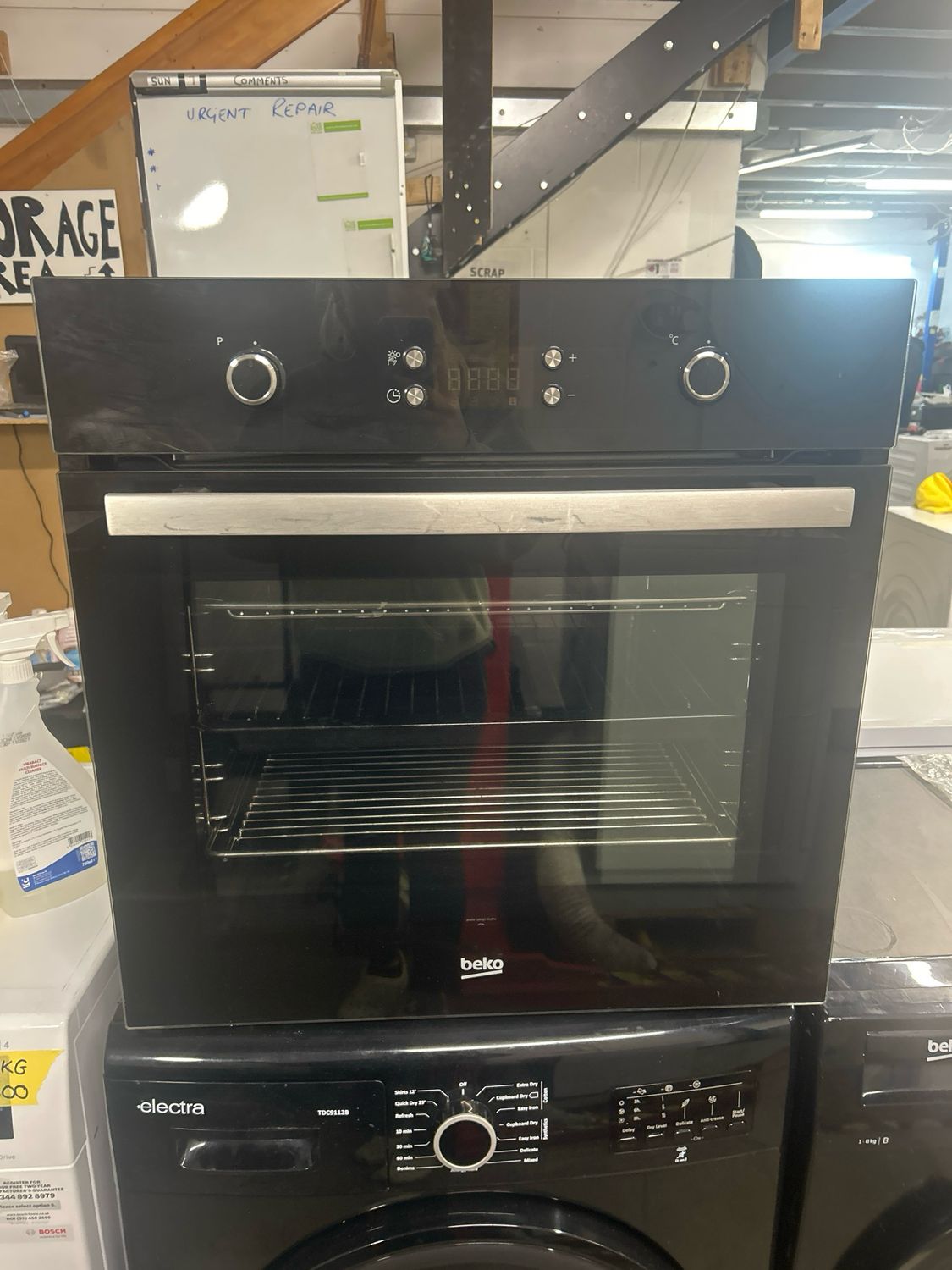 Beko 60cm Built-In Electric Single Oven Stainless Steel