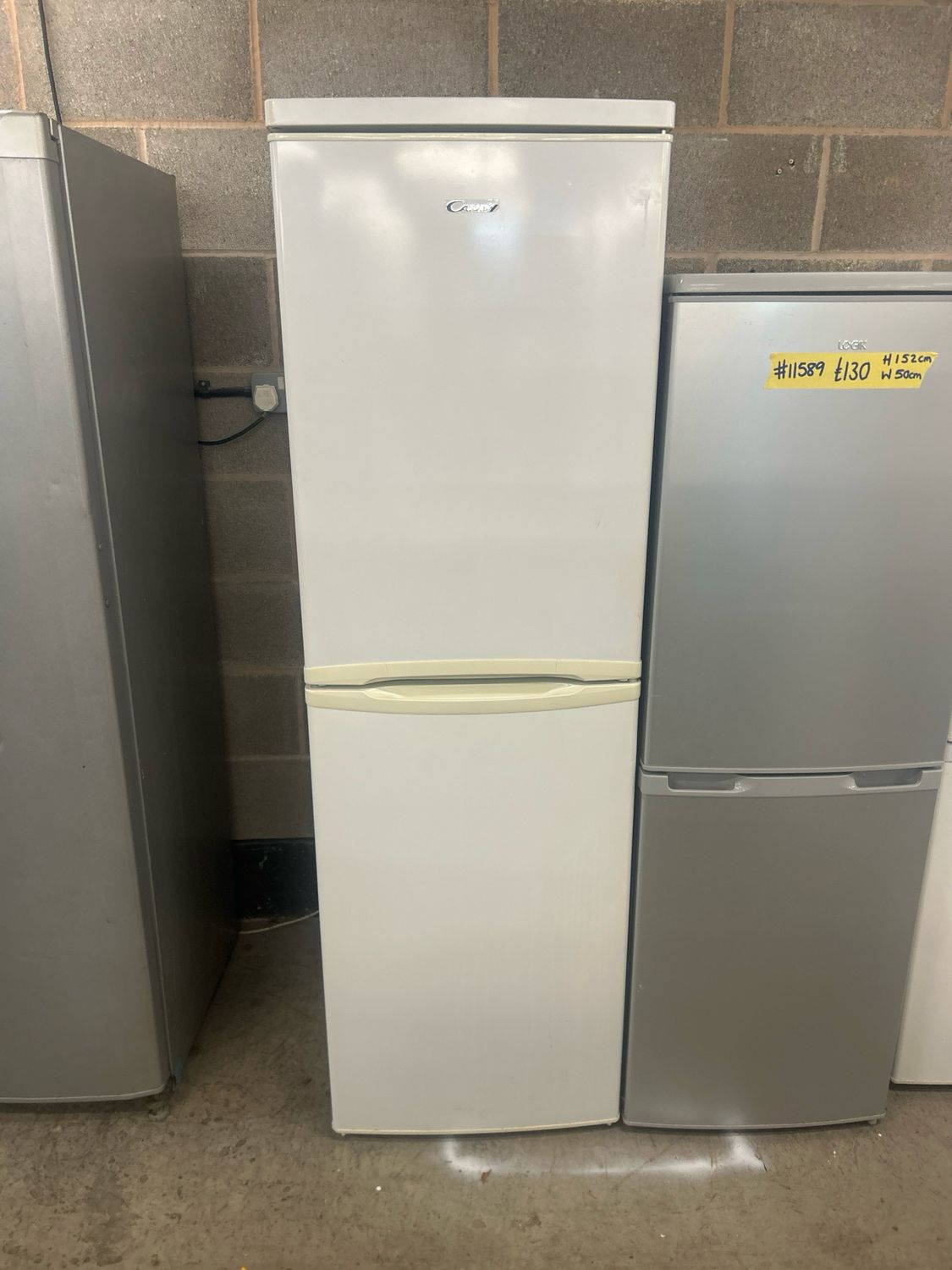 Candy Fridge Freezer White H174cm W55cm