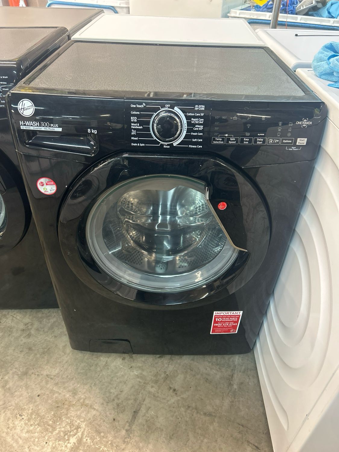 Hoover H3W68TMBBE 8kg 1600rpm Washing Machine Black