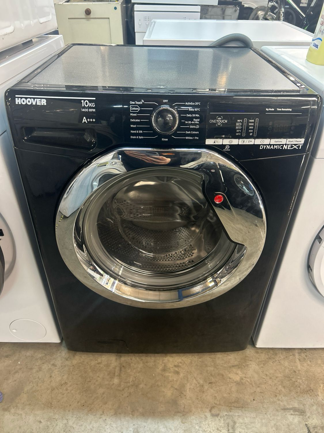 Hoover DXOA410C3B 10kg 1400rpm Washing Machine Black
