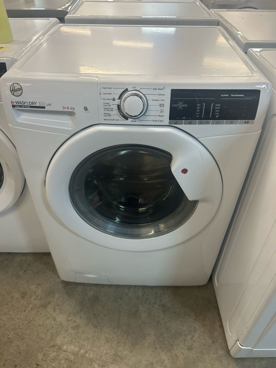 Hoover H-Wash 9KG/6KG 1400rpm Washer Dryer White
