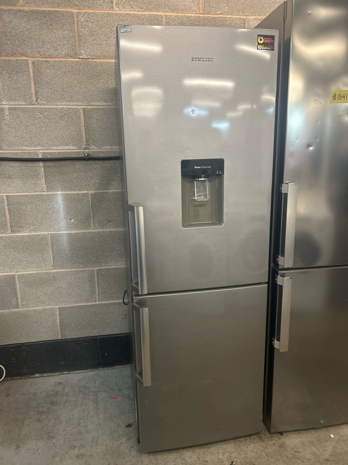 Samsung RB29 Fridge Freezer Silver H178cm W59cm