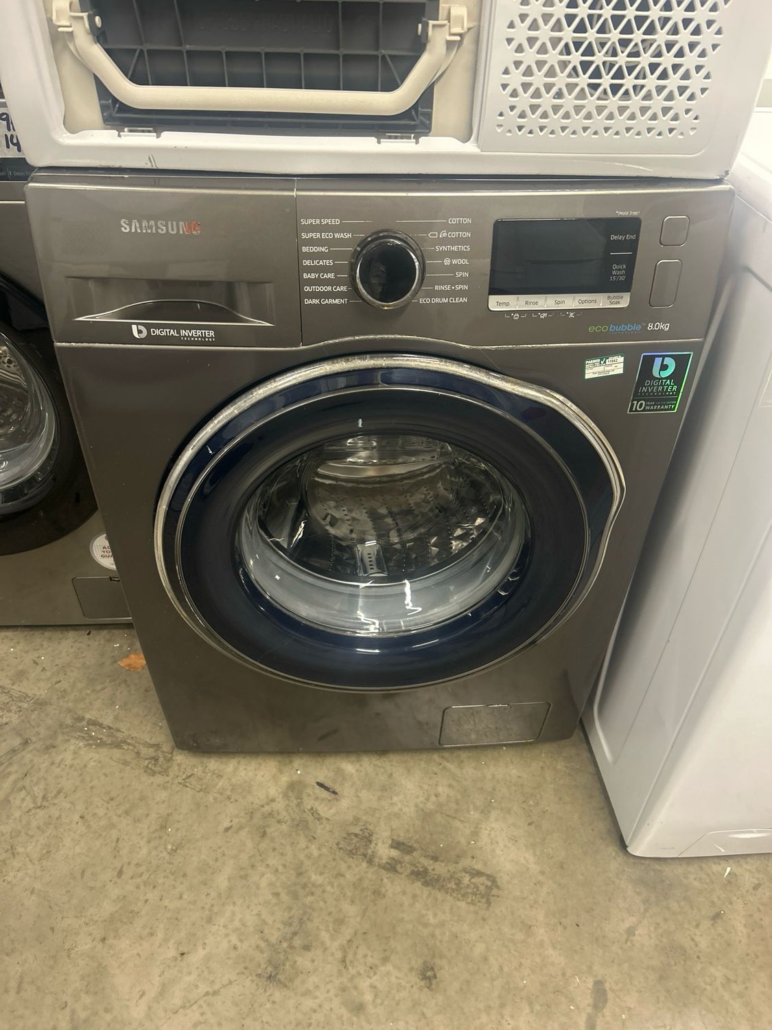 Samsung WW80J6410CX 8kg 1400rpm Washing Machine Grey