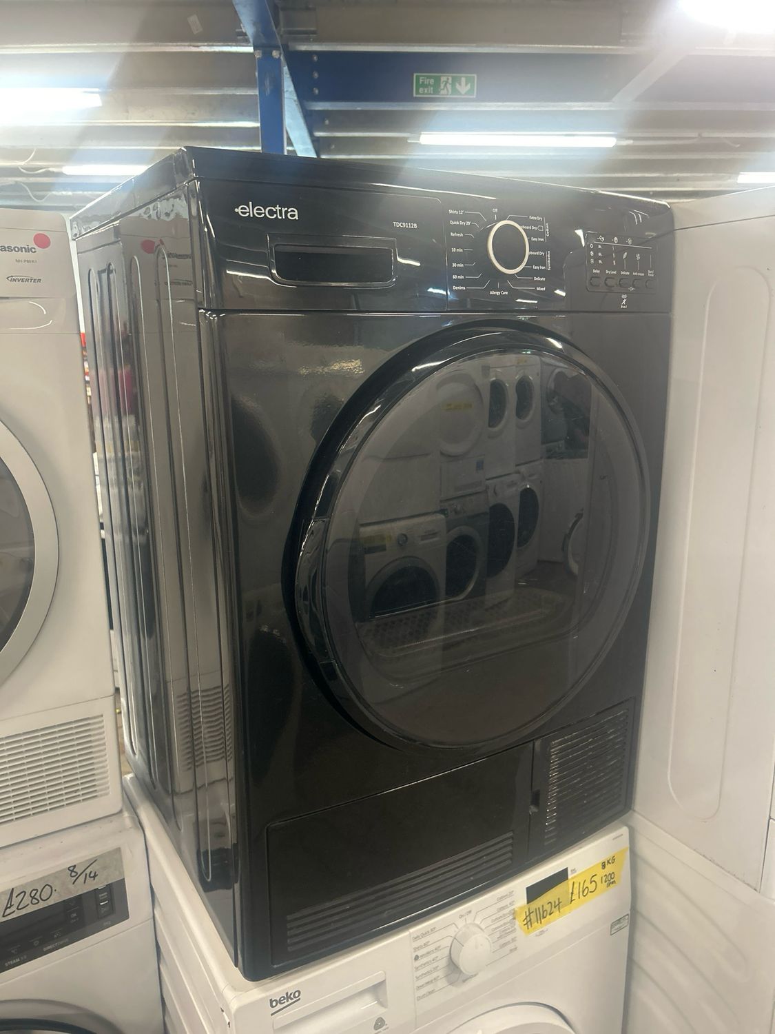 Electra TDC8112B 8Kg Condenser Dryer Black