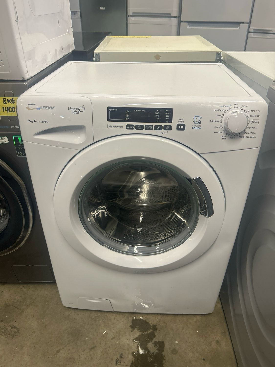 Candy GVS169DC3 9kg 1600rpm Washing Machine White