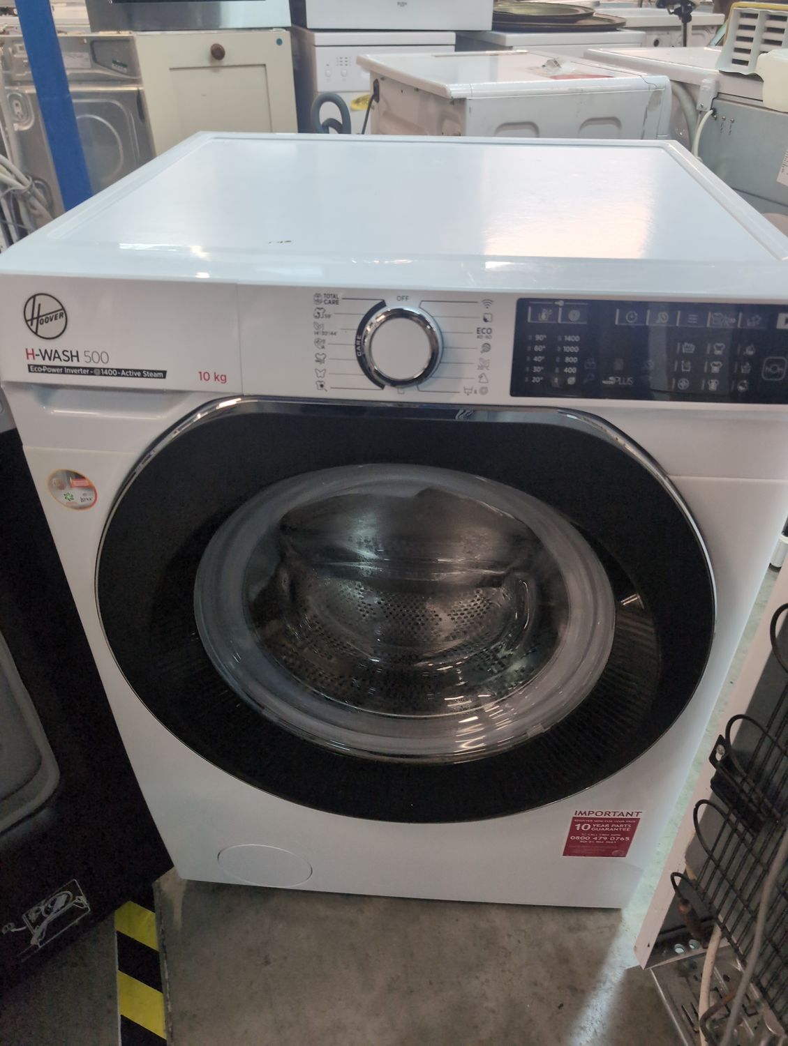 Hoover HWB410AMC/1-80 10KG 1400rpm Washing Machine White