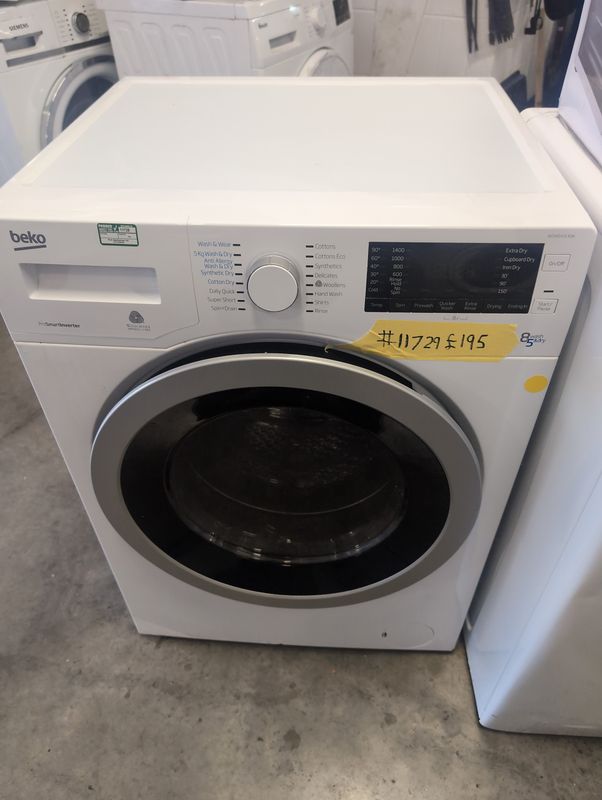 Beko 1400 Washer/Dryer 8kg/5kg White