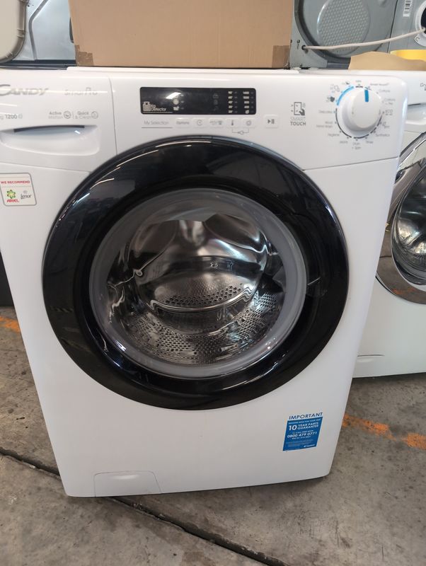 Candy CH383DW4/1-80 8kg 1200 Spin Washing Machine White Refurbished