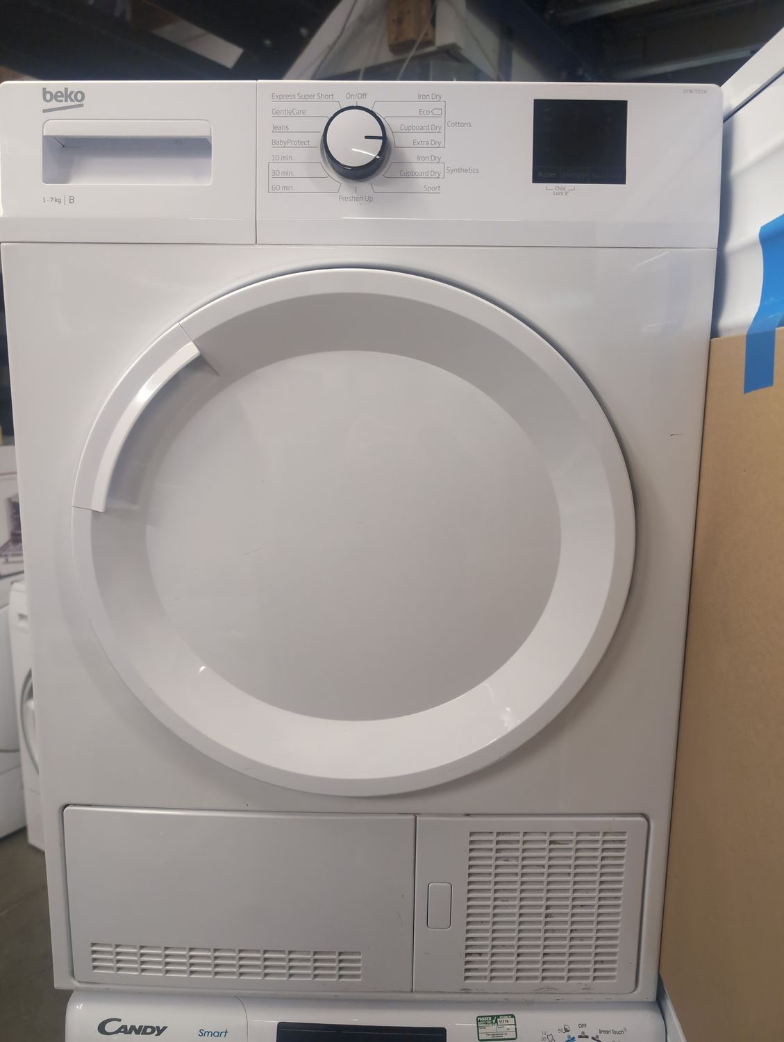 Beko 7kg Condenser Dryer White