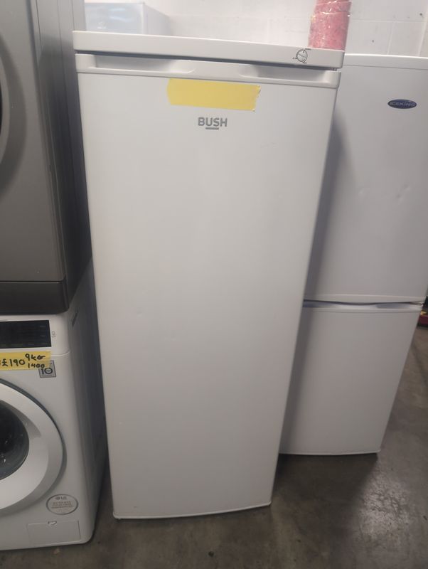 Bush Tall Freezer - H142cm W55cm White