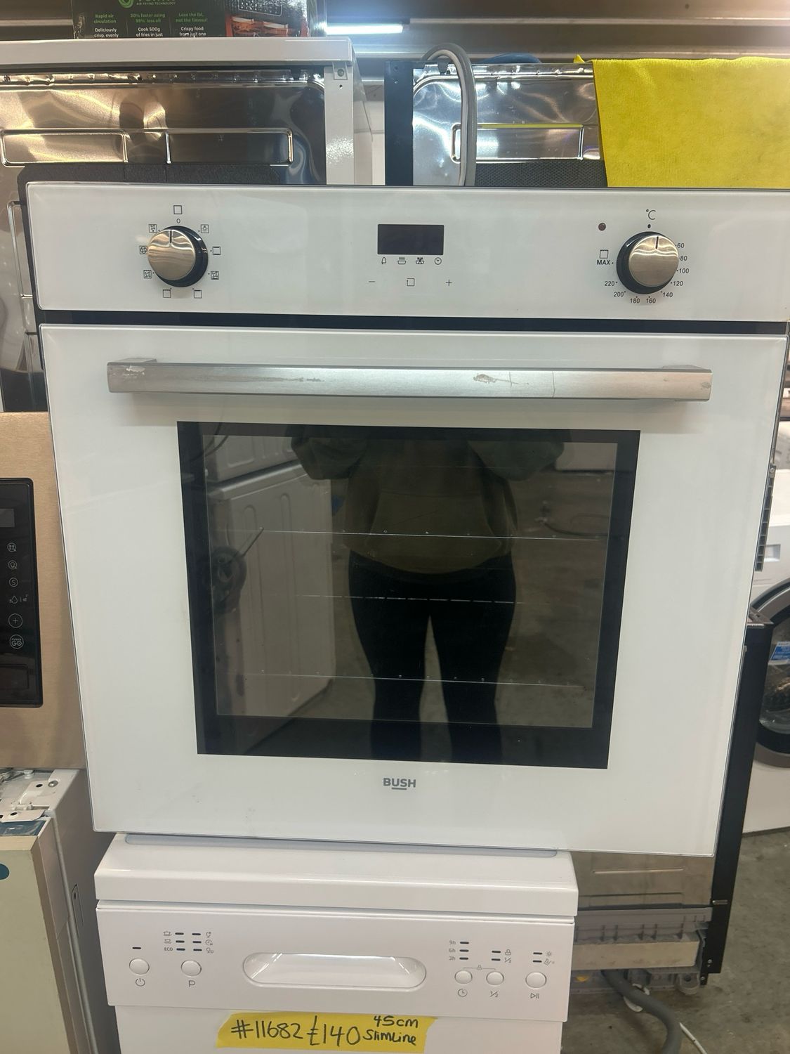 Bush 60cm Built-In Electric Single Oven White
