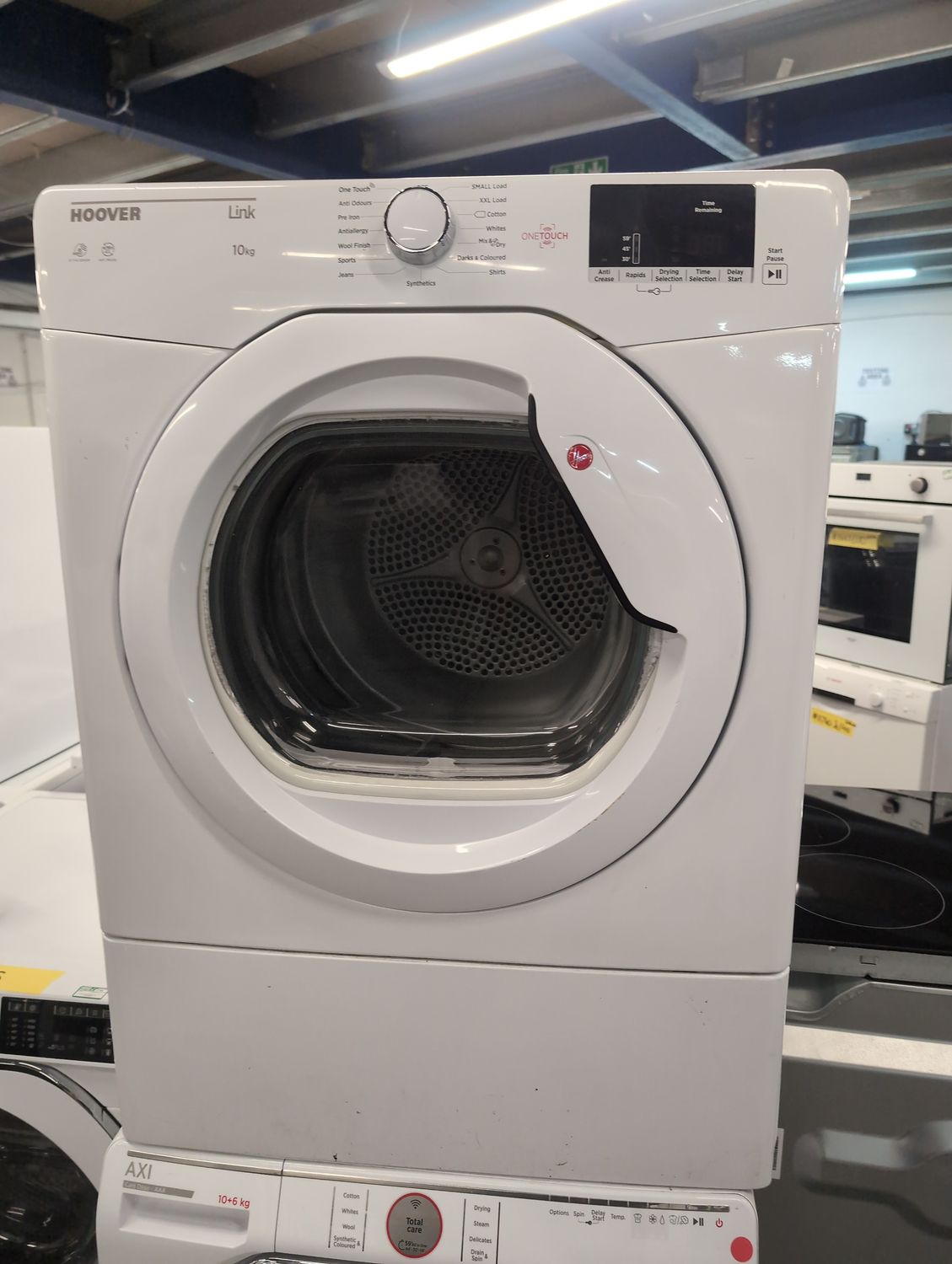 Hoover HLV10DG-80 10KG Vented Dryer White