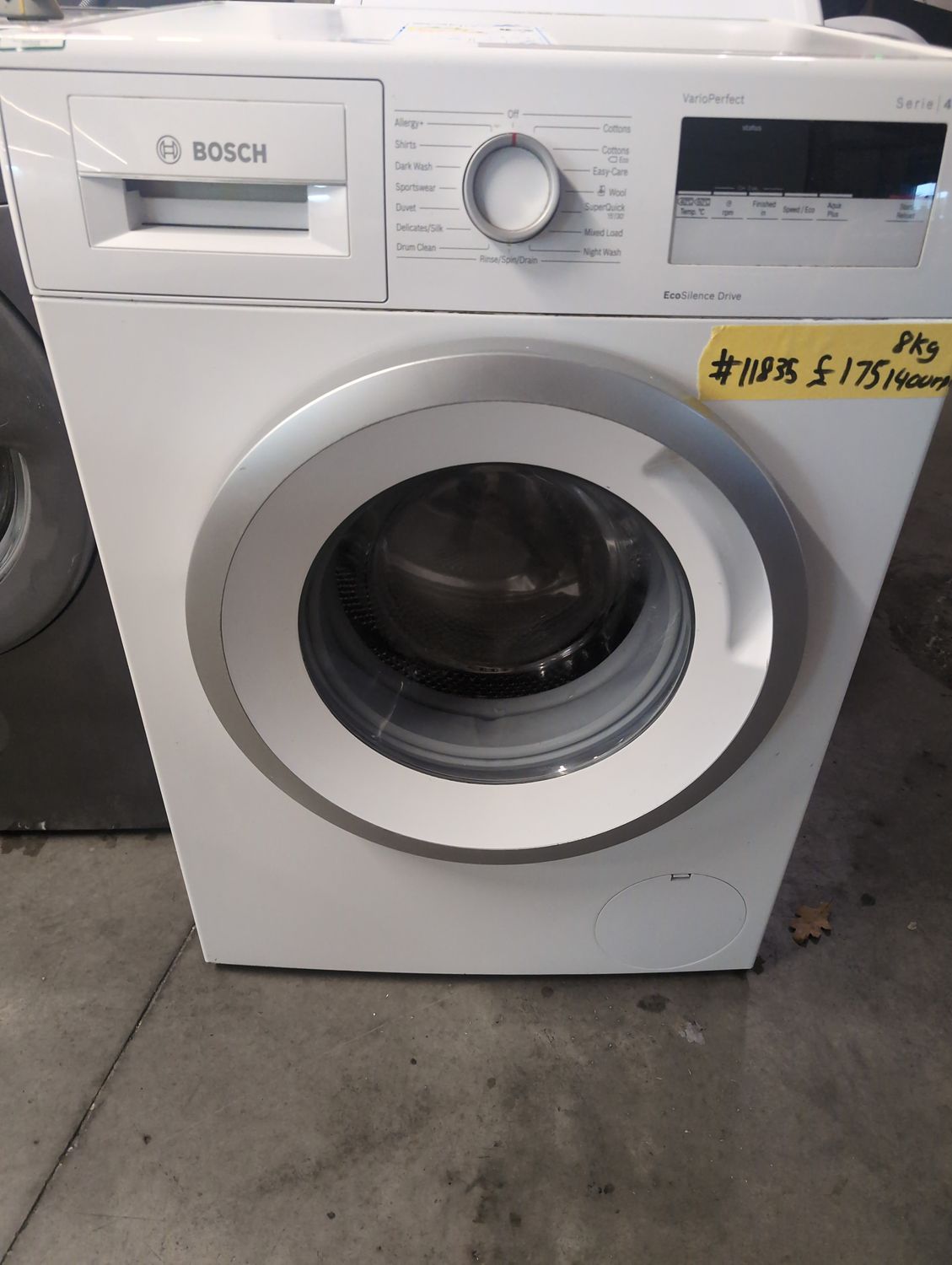 Bosch Serie 4 WAN24100GB 8kg 1400rpm Washing Machine White