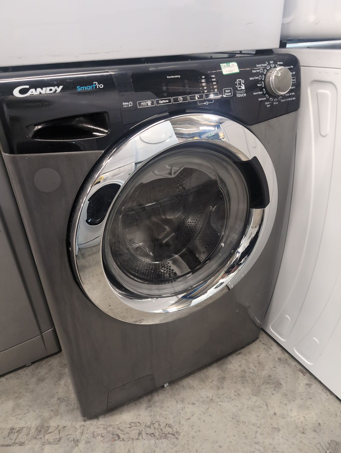 Candy GVS169DC3R 9kg 1600 Spin Washing Machine Black