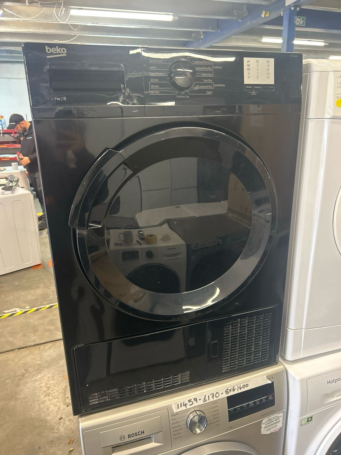Beko DTGC7000B 7kg Condenser Dryer Black