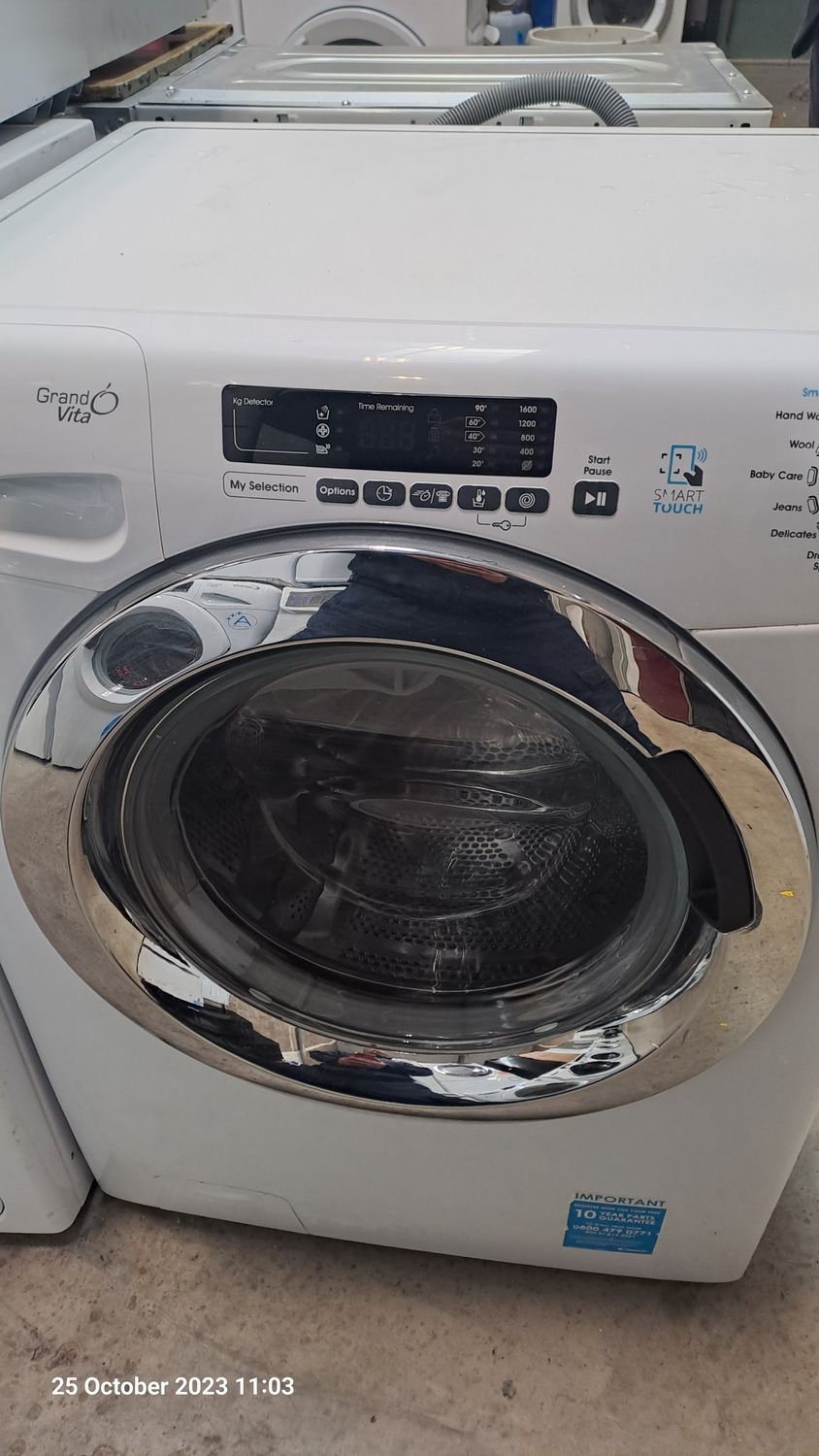Candy GVS169DC3 9kg 1600 Spin Washing Machine White