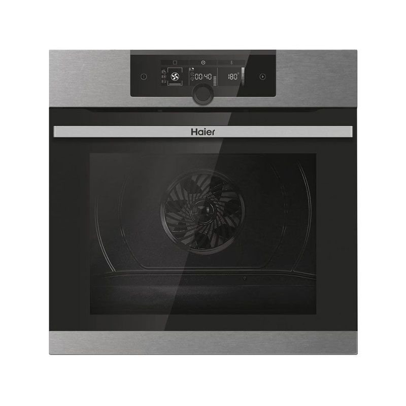 #Haier HWO60SM2F9XH Built In 60cm Single Oven Pyro Stainless Steel Brand New