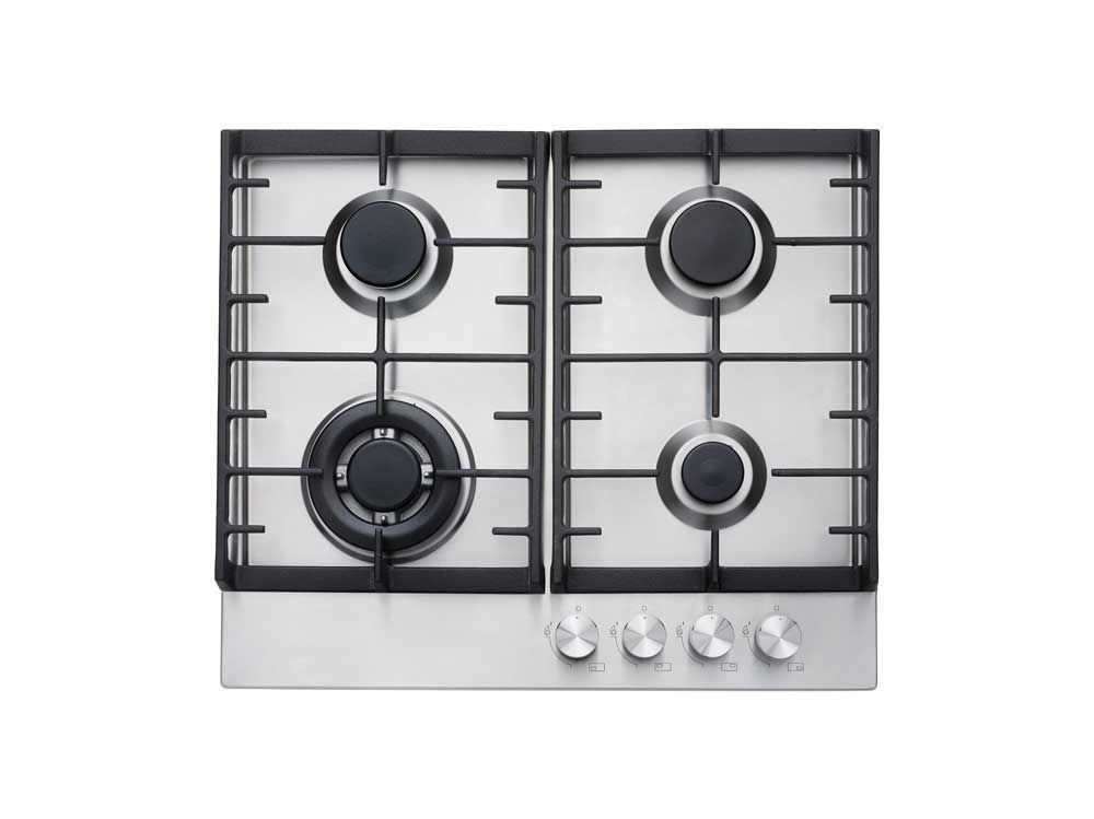 #Teknix SCGH61X Gas Hob 60cm Stainless Steel Brand New