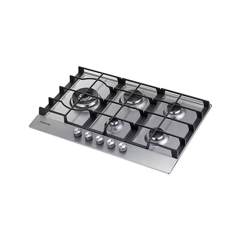 #Samsung NA75J3030AS/EU 75cm 5 Burner Gas Hob Stainless Steel Brand New