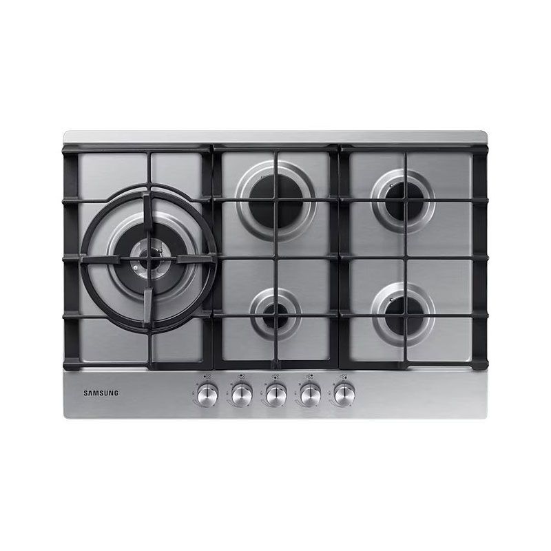 #Samsung NA75J3030AS/EU 75cm 5 Burner Gas Hob Stainless Steel Brand New