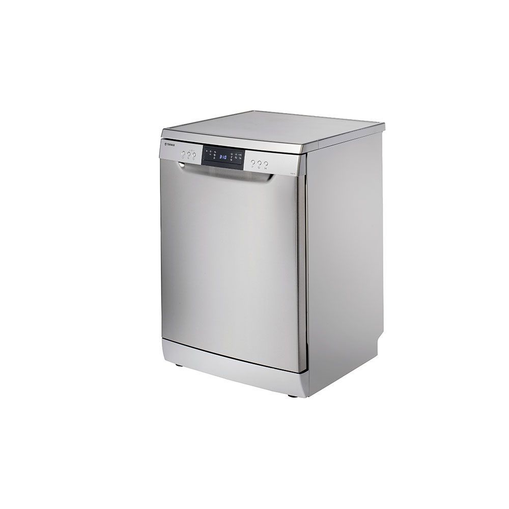 #Teknix TFD616S 60cm Freestanding Dishwasher Silver Brand New