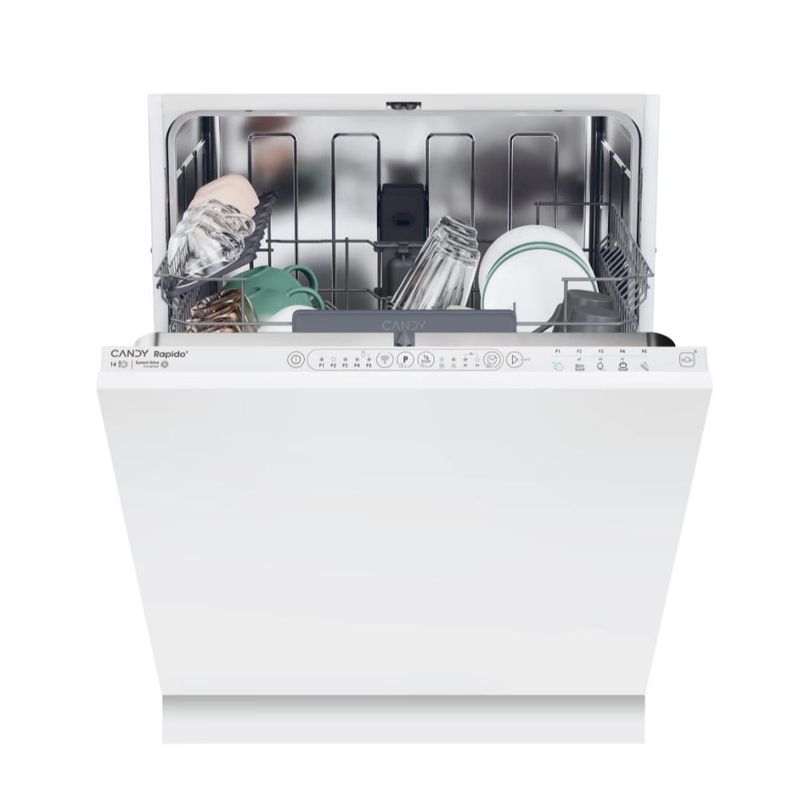 #Candy CI4E7L0W 60cm Full size Integrated Dishwasher Brand New