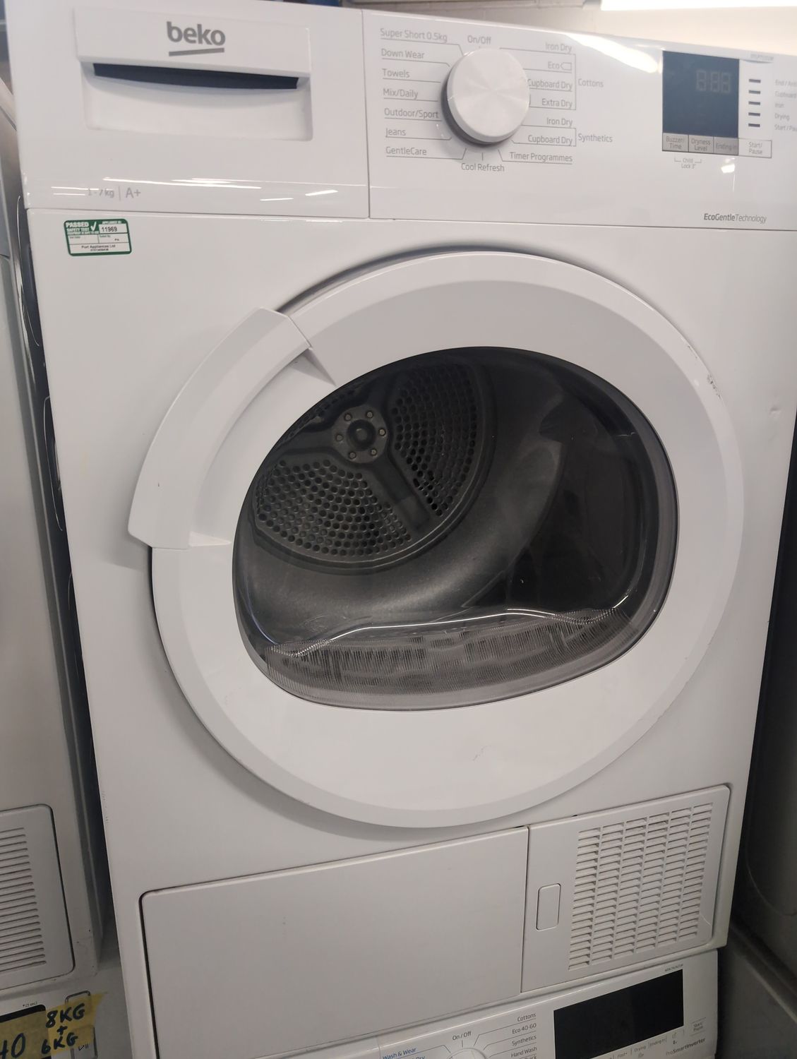 Beko DTLP71151W 7kg Heat Pump Condenser Dryer White