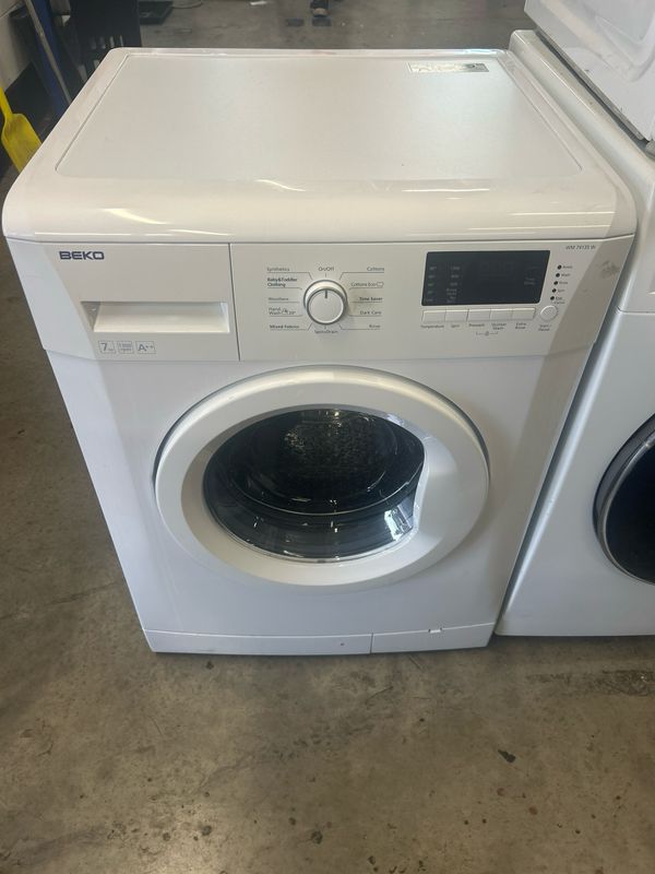 Beko WM74135W 7kg 1300rpm Washing Machine White