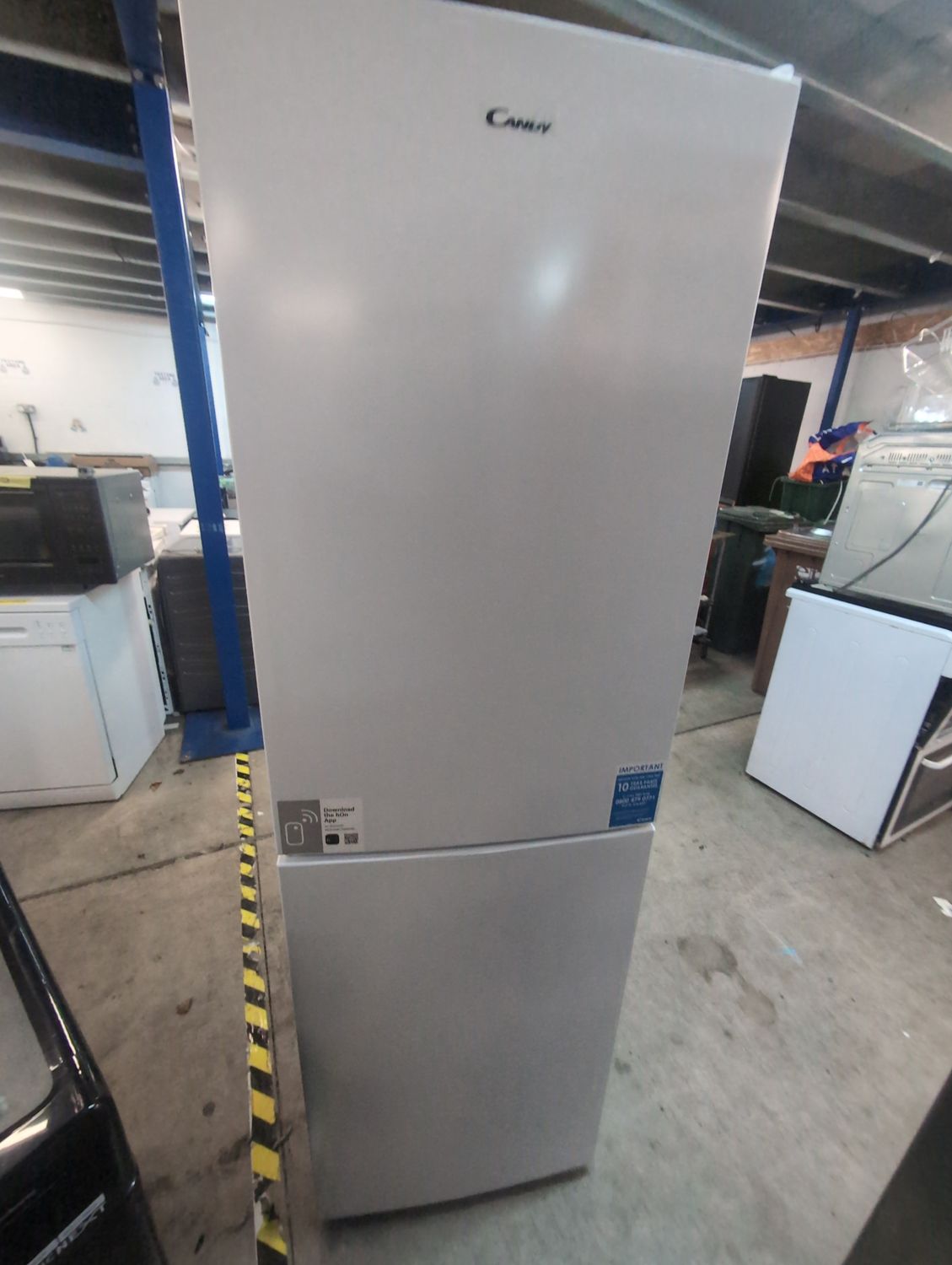 Candy CCT3L157EWK-1 Fridge Freezer White H175cm W55cm