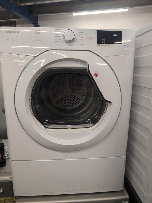 Hoover HLV9DG-80 9KG Vented Dryer White