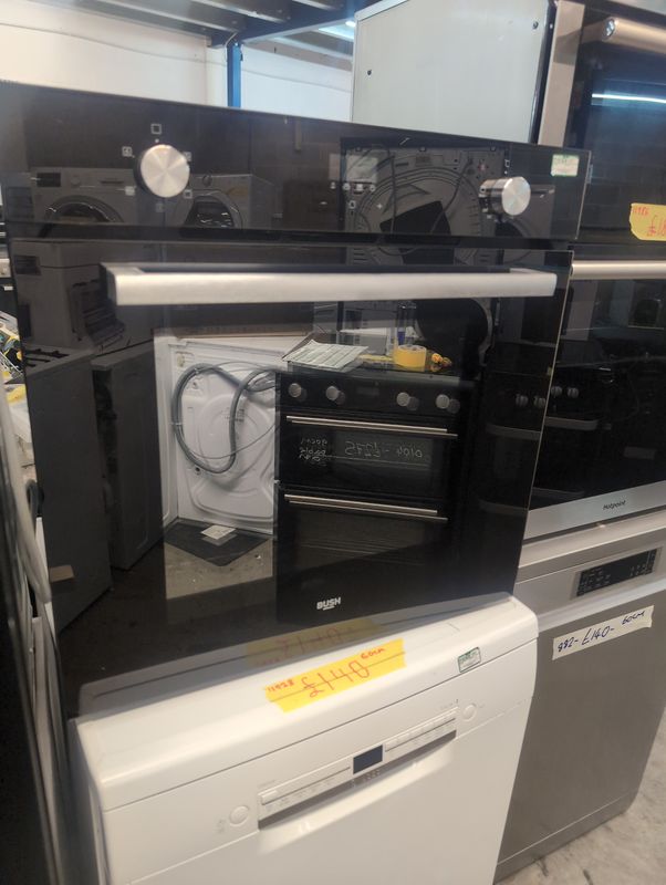 Bush RLBFOX Built-In Electric Single Oven Black