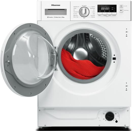 #Hisense WD3M841BWI - Integrated White 8KG/6KG Washer Dryer - 1400 RPM Brand New