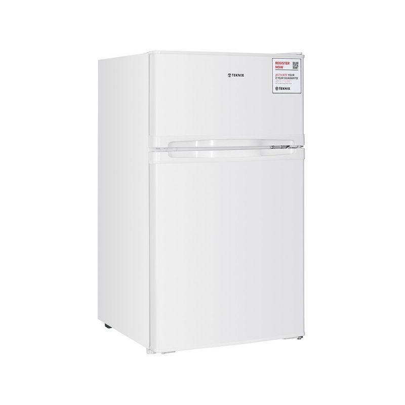 #Teknix UCFFH48W 86L Under Counter Fridge Freezer White W47cm D50cm H85cm Brand New