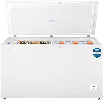 #Teknix CH420 Chest Freezer 420L White Brand New W145cm D77cm H85cm