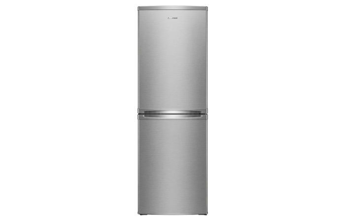 #Teknix STF1448S Fridge Freezer Dark Inox H144cm W48cm D50cm Brand New